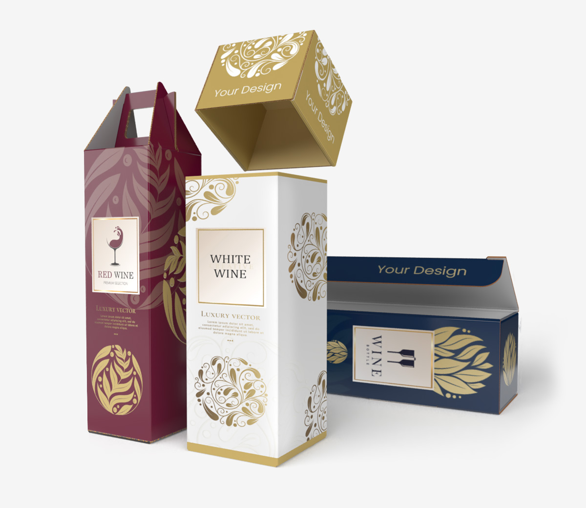 Wine Box 135 x 335 x 75