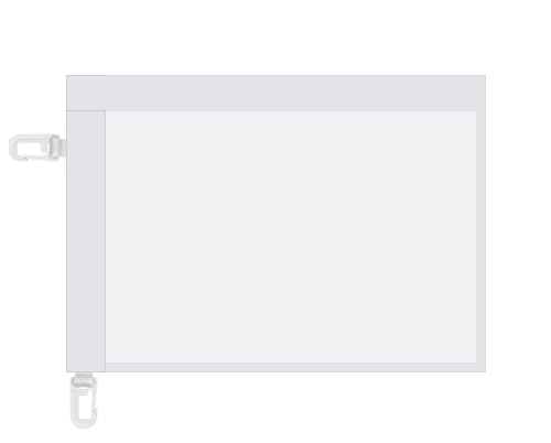 Finition 1 - En haut – fourreau ouvert de 5 cm à plat, En bas –...