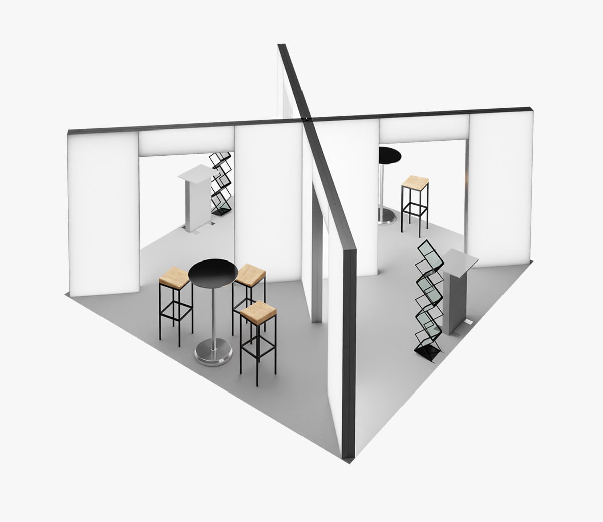 Stand modulaire 5 x 5 m