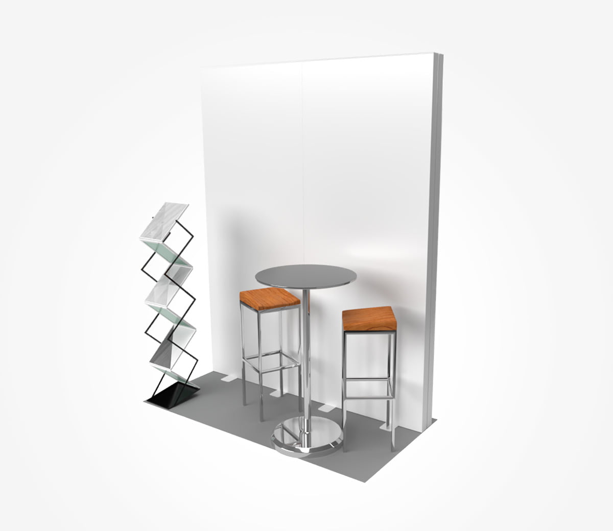 Stand semi-îlot 1 x 2 m