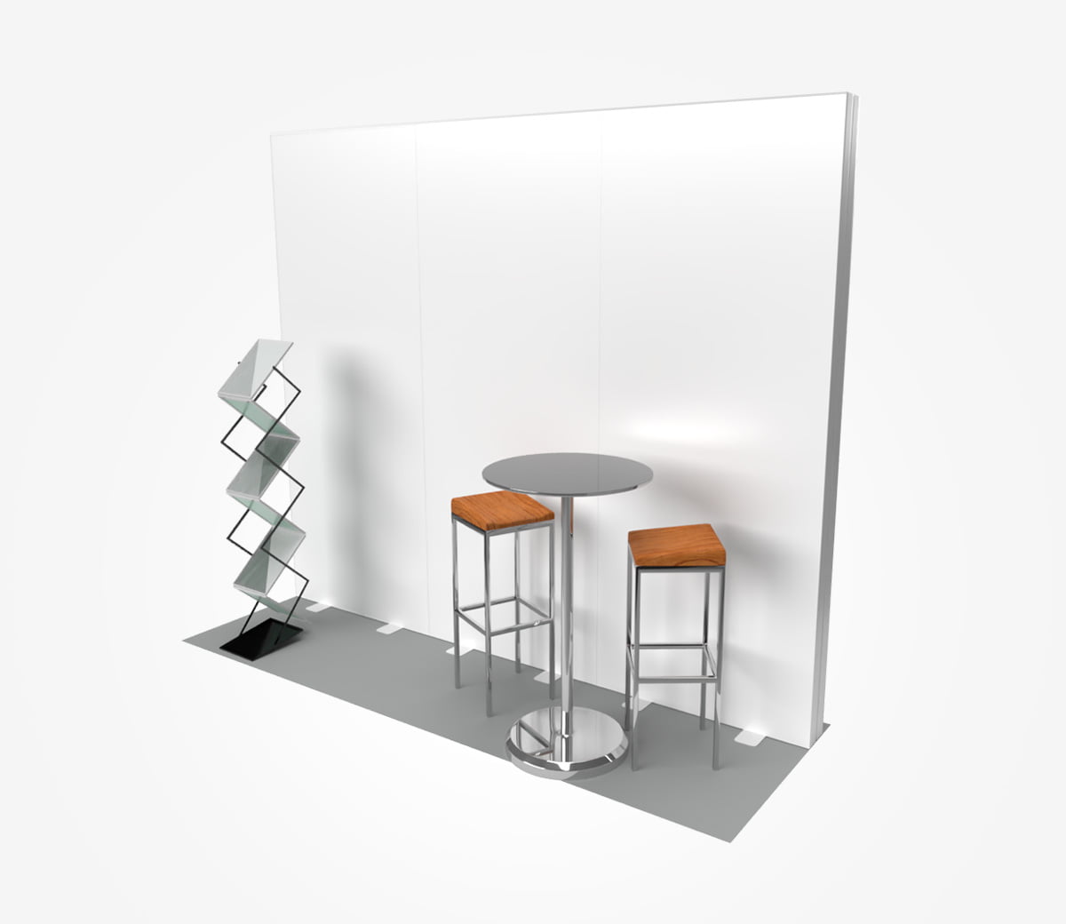 Stand semi-îlot 1 x 3 m